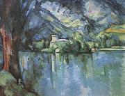 Paul Cezanne The Lac d'Annecy Spain oil painting artist